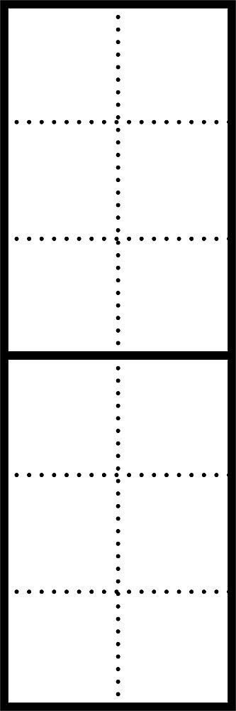 Kombirahmen KR 611-6/2-0 AG