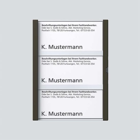 Namensschild graph-met kpl 200029791-00 Namensschild graph-met kpl 200029791-00