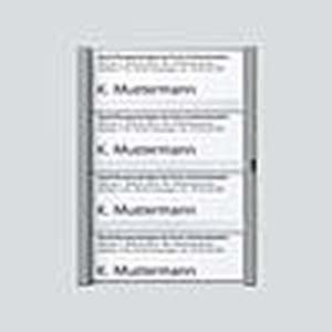 Namensschild titan-met kpl 200029797-00