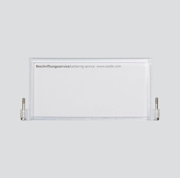 Namensschildtasche klar 200007032-00 Namensschildtasche klar 200007032-00