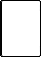 Namensschild + Abdeckung RGE1233990 (VE5)