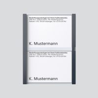 Namensschild kpl. TM 612-2/BTM650-02AG