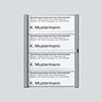 Namensschild titan-met kpl 200029048-00