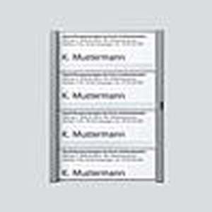 Namensschild sil-met kpl. 200029796-00