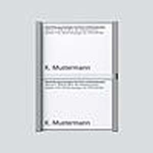 Namensschild titan-met kpl 200029789-00