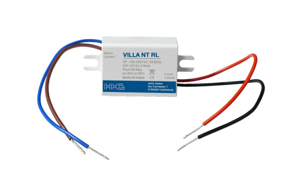 Netzteil UP 230V AC, 12V Villa NT RL Netzteil UP 230V AC, 12V Villa NT RL