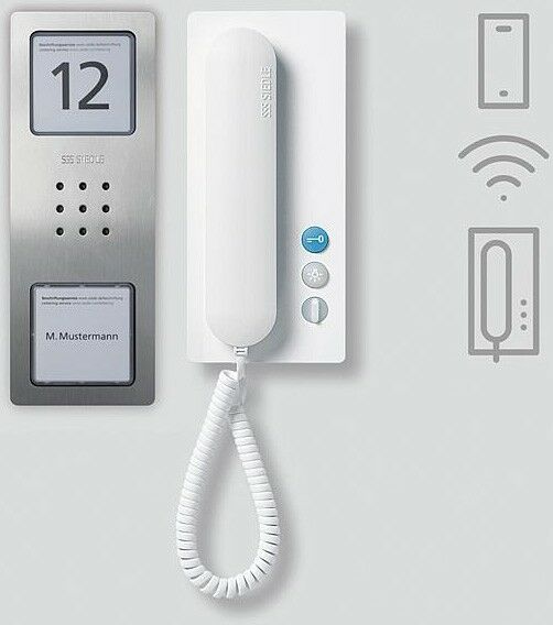 IQ-Set Siedle Compact SET IQ CA 812-1 E/W IQ-Set Siedle Compact SET IQ CA 812-1 E/W