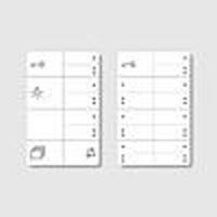 Schrifteinlage BFCV 850-0