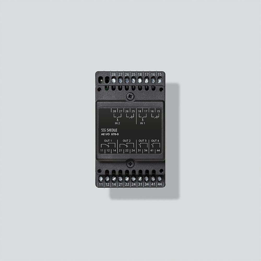 IP-Schaltaktor Erweiterung AE I/O 670-0