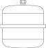 Ausdehnungsgefäß 25Ltr. 302098