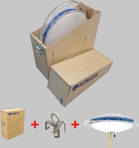 LED-Arbeitsleuchte-Set 80P02000-0006S1