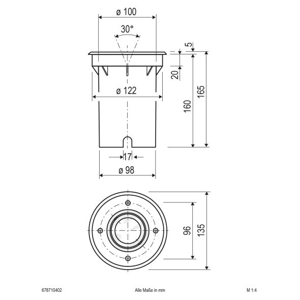 LED-Bodeneinbauleuchte 678710402