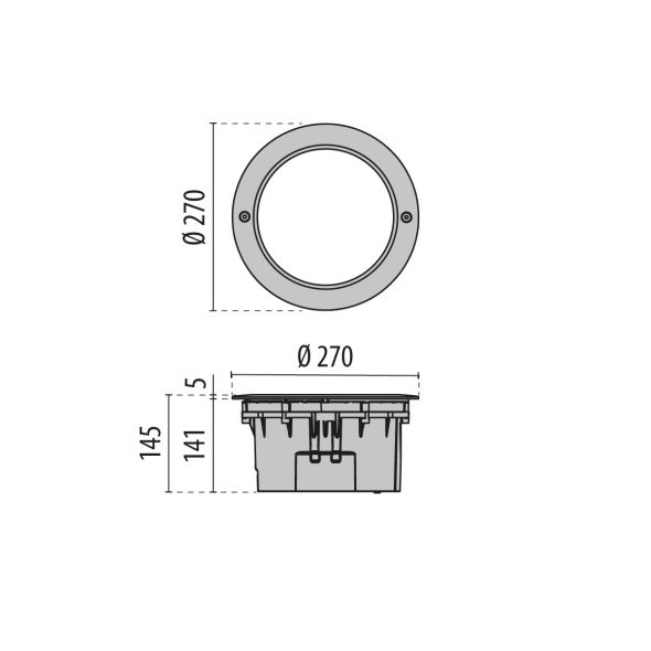 LED-Bodeneinbauleuchte 3111899 LED-Bodeneinbauleuchte 3111899