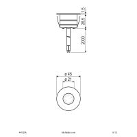 LED-Bodeneinbauleuchte 441520A