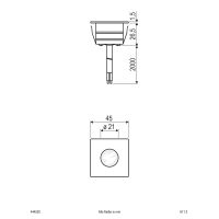LED-Bodeneinbauleuchte 444520
