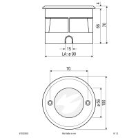 LED-Bodeneinbauleuchte 672029902