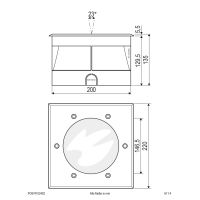 LED-Bodeneinbauleuchte PC674102402
