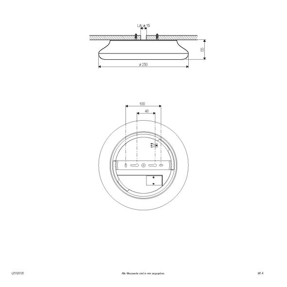LED-Anbauleuchte IP54 L25120125