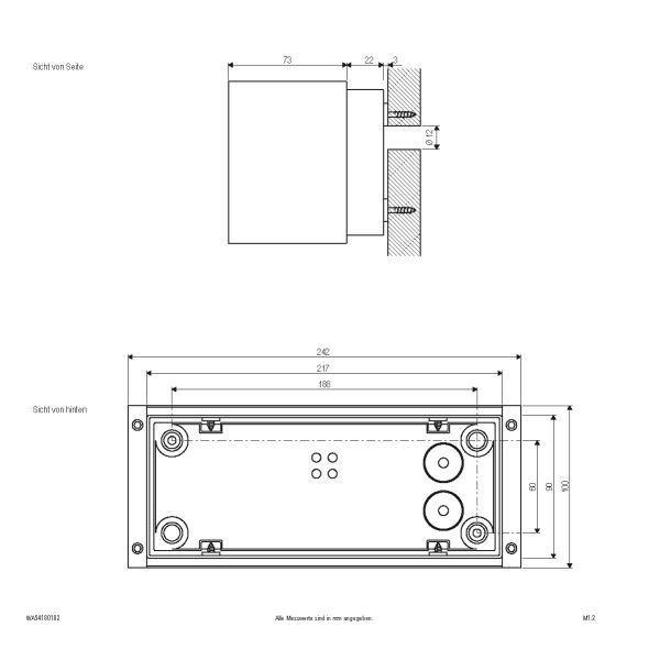 LED-Anbauleuchte IP54 WA54180102