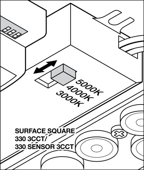 LED-Wand-u.Deckenleuchte SFSQ330S.V24W3CCT 44 LED-Wand-u.Deckenleuchte SFSQ330S.V24W3CCT 44