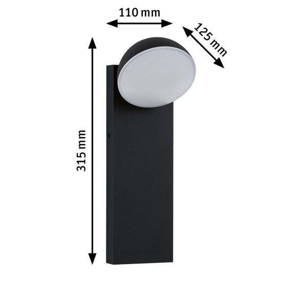 LED-Außenwandleuchte 947.38