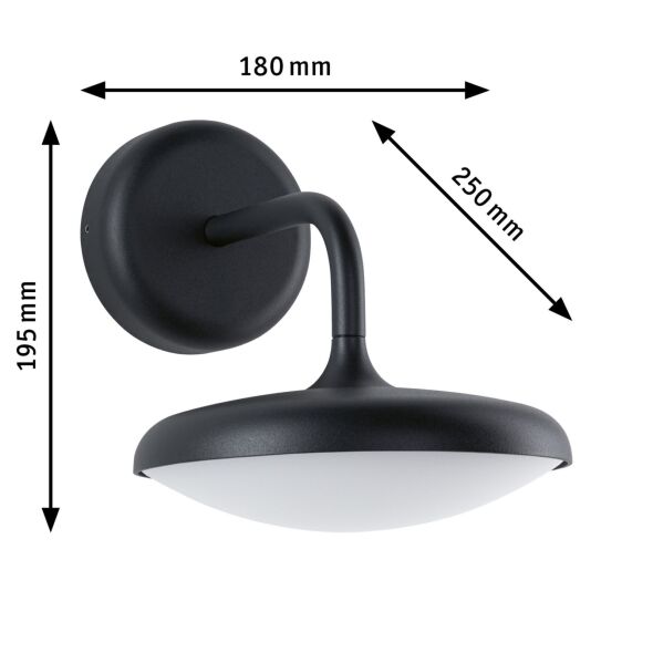 LED-Außenwandleuchte 947.58