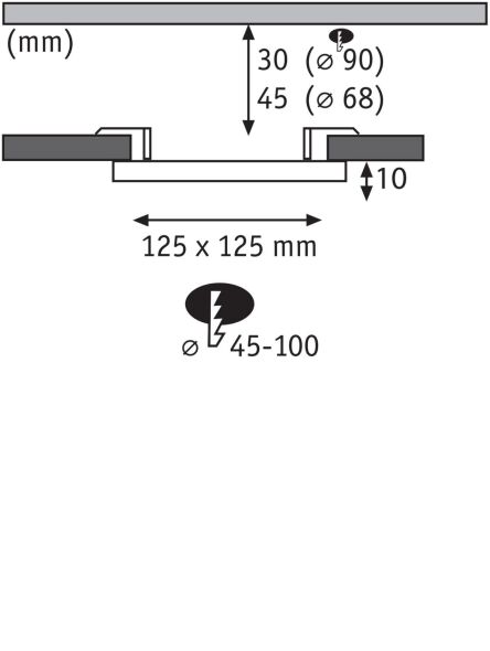 LED-Einbaupanel 923.91