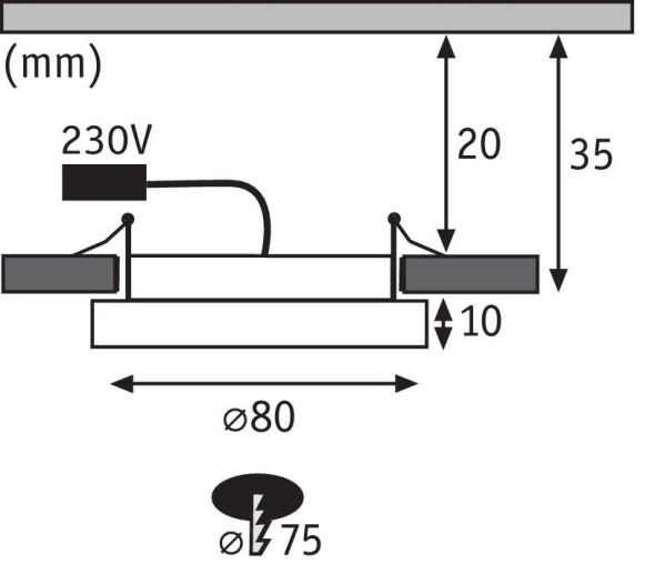 LED-Einbaupanel 929.45
