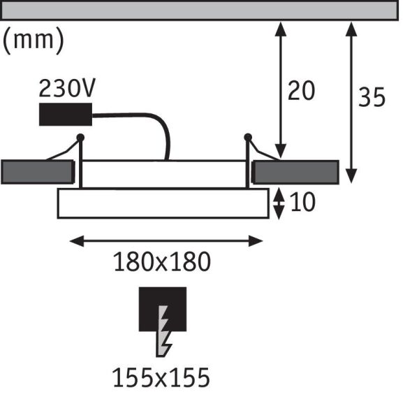 LED-Einbaupanel 929.49