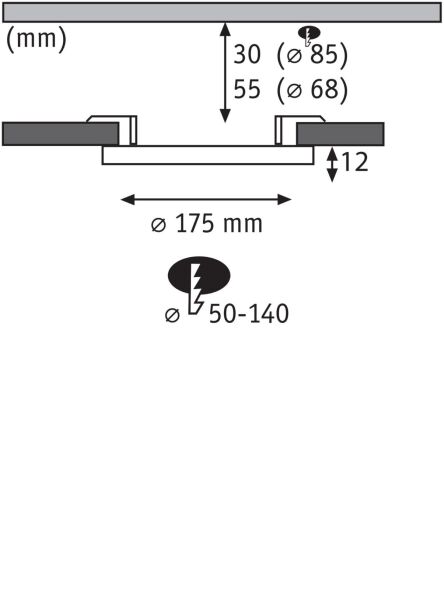 LED-Einbaupanel 930.55