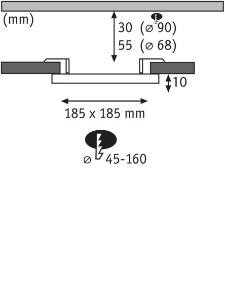 LED-Einbaupanel 953.79