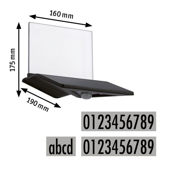 LED-Hausnummernleuchte 942.43