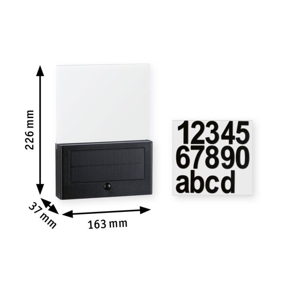 LED-Hausnummernleuchte 947.25
