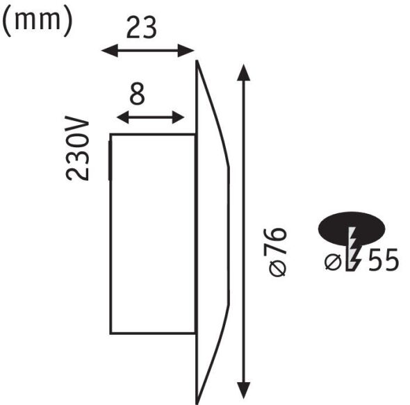 LED-Wandeinbauleuchte 937.41