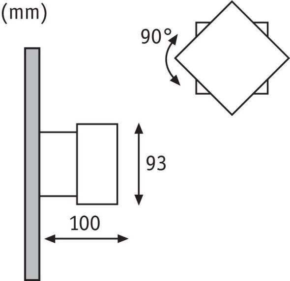 LED-Wandleuchte 180.03
