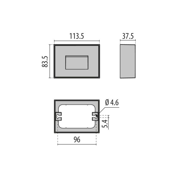 LED-Wandleuchte 3118110 LED-Wandleuchte 3118110