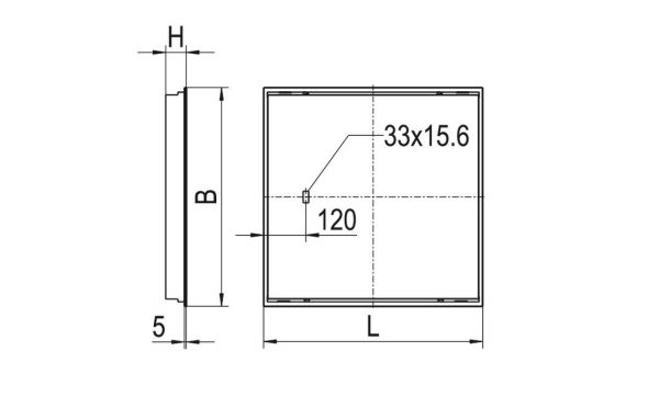 LED-Einbauleuchte M600 EL-EQ0597RF #0828129