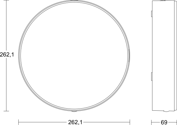 LED-Sensor-Leuchte RSPROA20 SC ww anthr LED-Sensor-Leuchte RSPROA20 SC ww anthr
