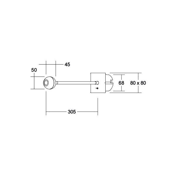 LED-Einbau-Leseleuchte 10181823
