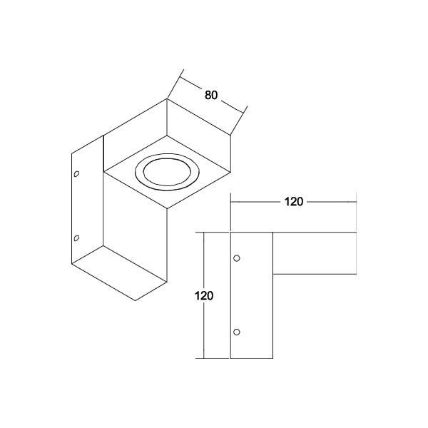 LED-Wandanbauleuchte 230V 10106103