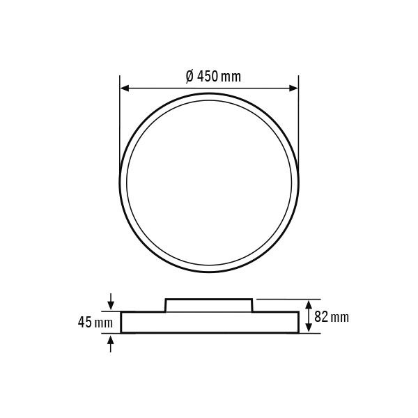 LED-Deckenleuchte SVENJACL #EO10850615