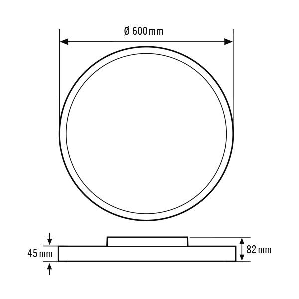 LED-Deckenleuchte SVENJACL #EO10850653