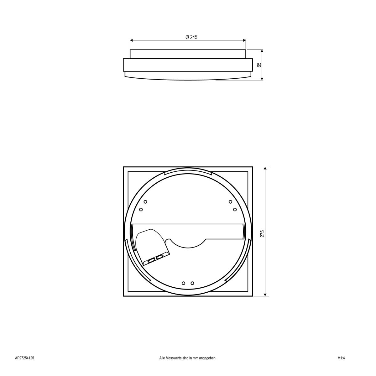 LED-Anbauleuchte AP27254125