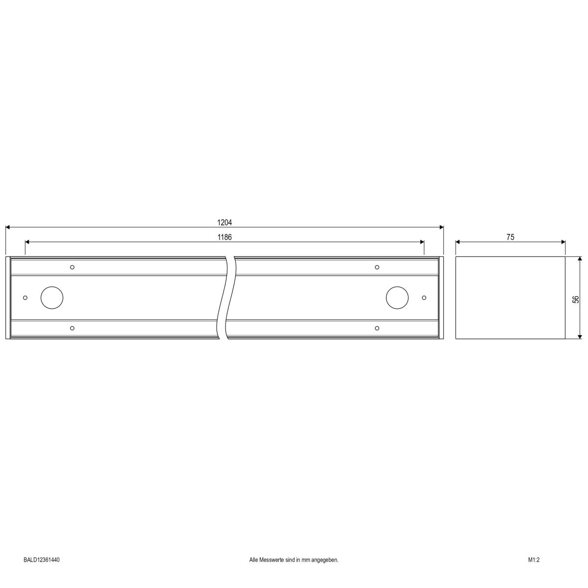 LED-Anbauleuchte BALD12361440