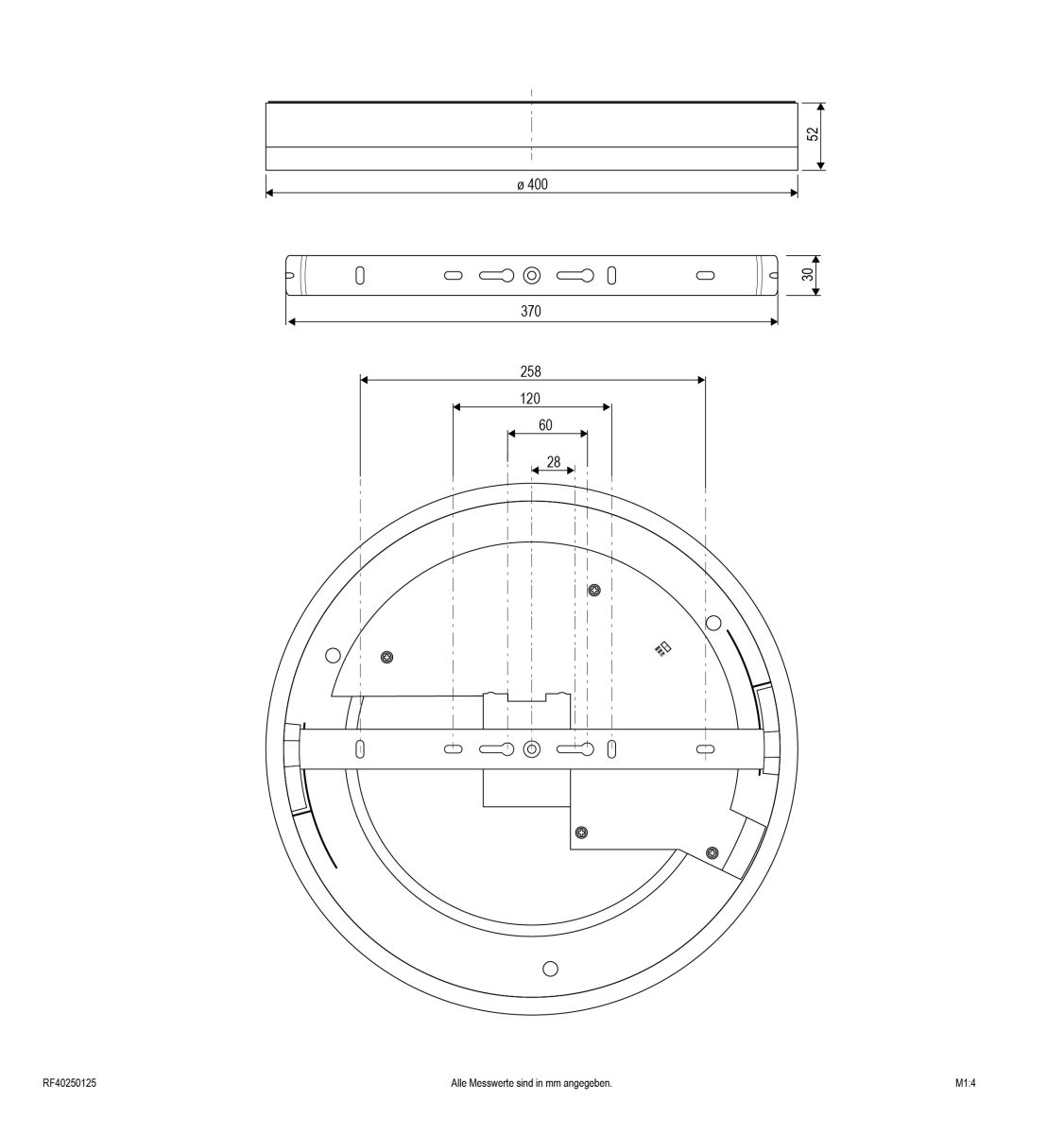 LED-Anbauleuchte RF40250125