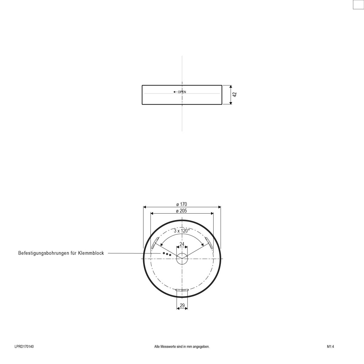 LED-Anbaupanel LPRD170140