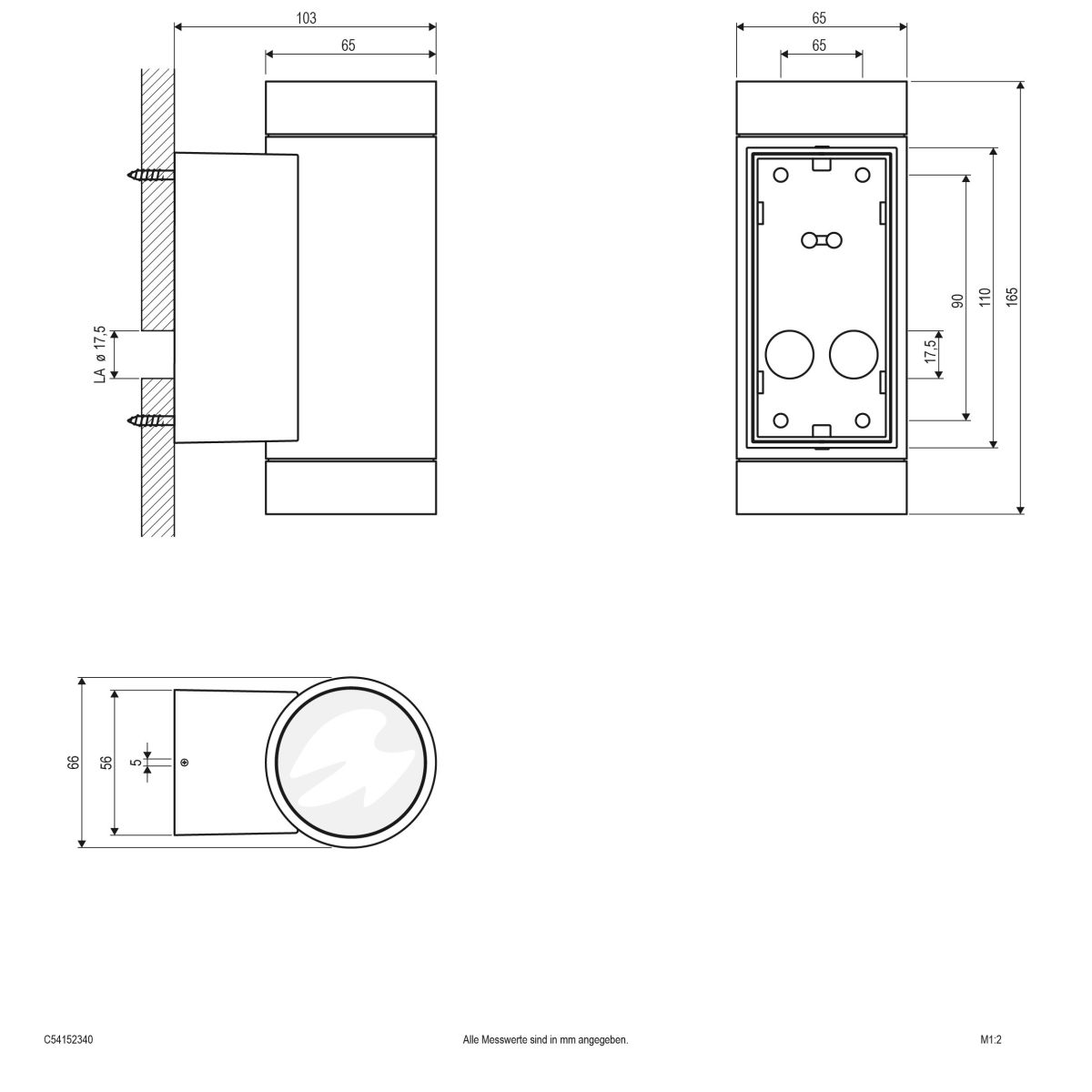 LED-Wandleuchte C54152340