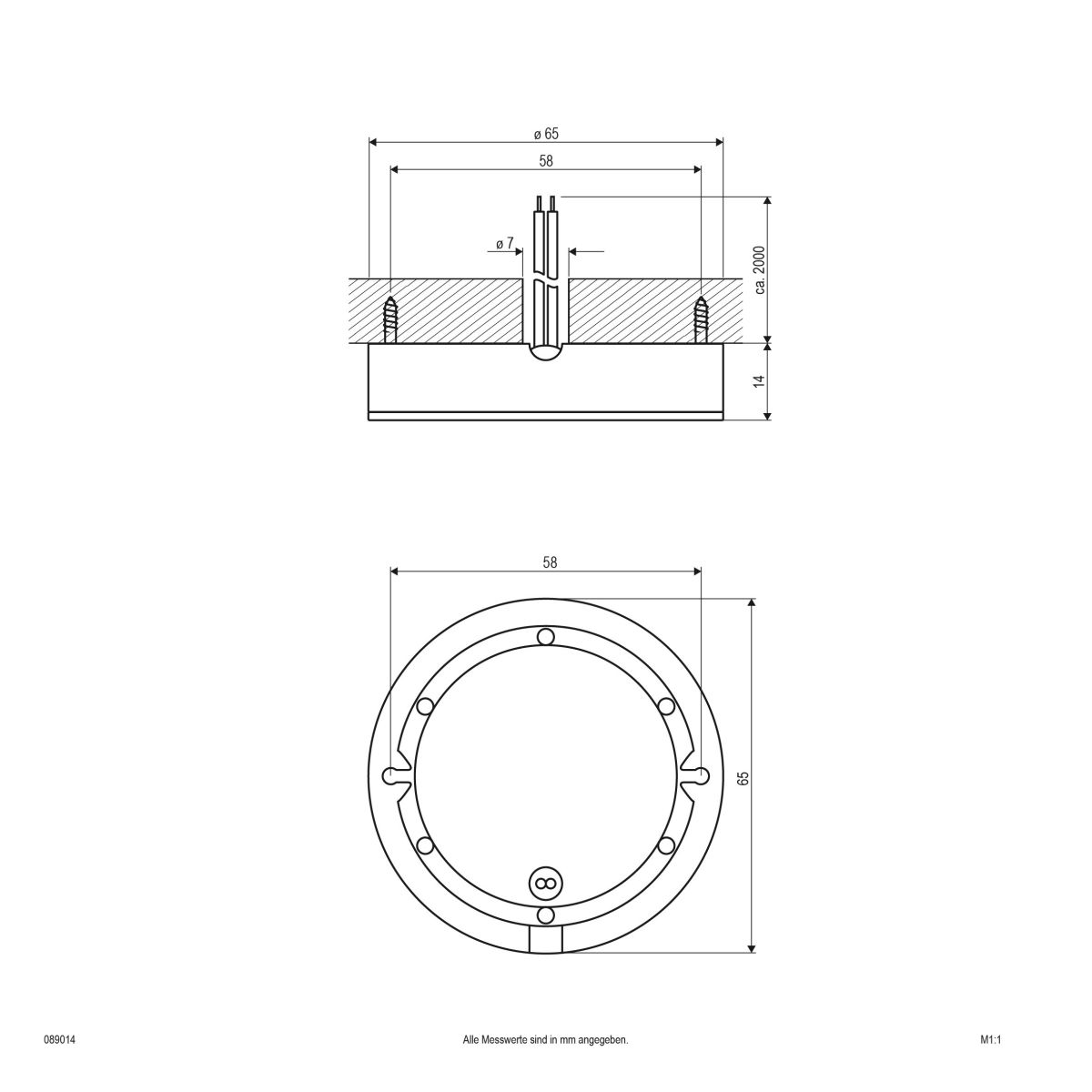 P-LED Möbel Ein/Anbaul. 089014 chr-mt