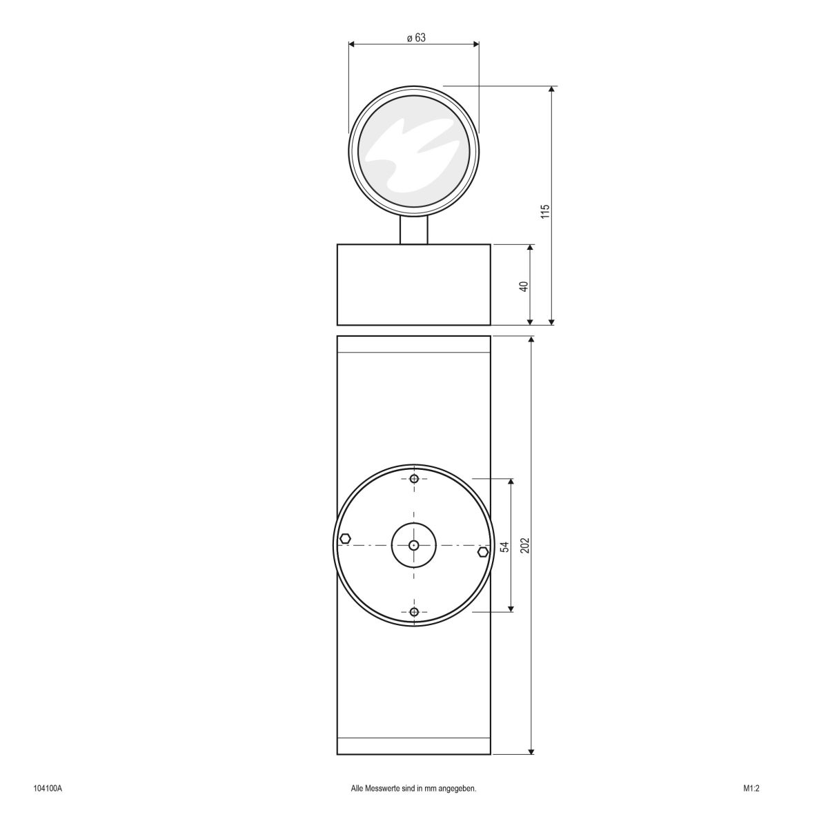Wandleuchte 104100A