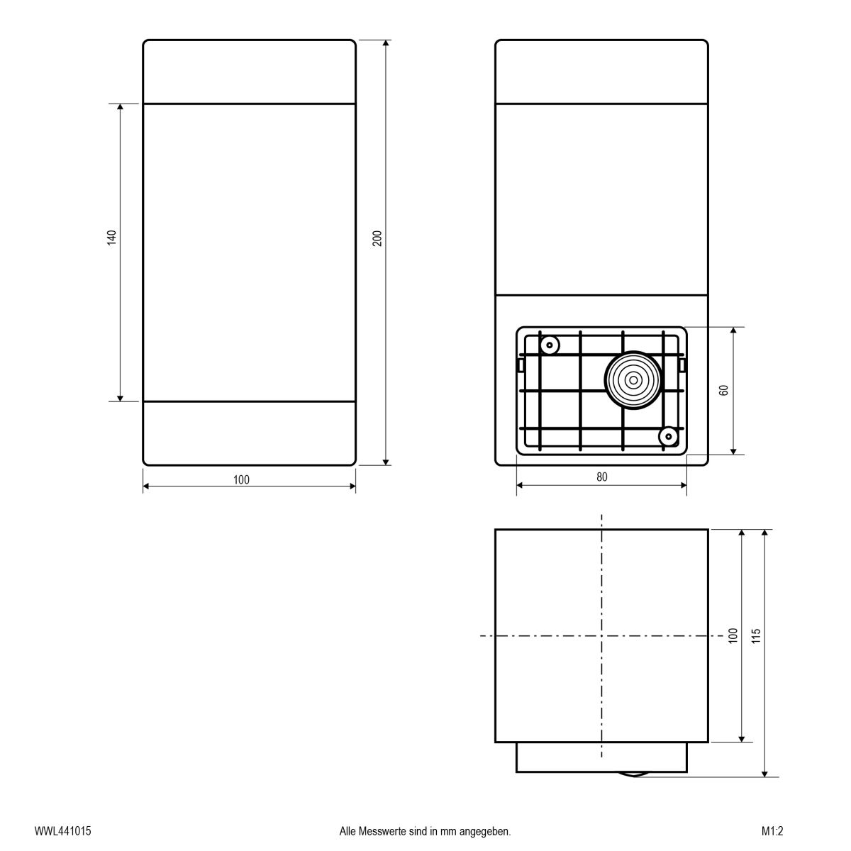 Wandleuchte WWL441015